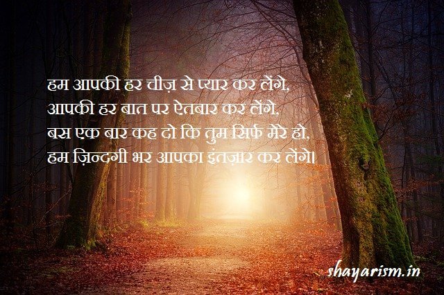 बेहतरीन लव शायरी इन हिंदी