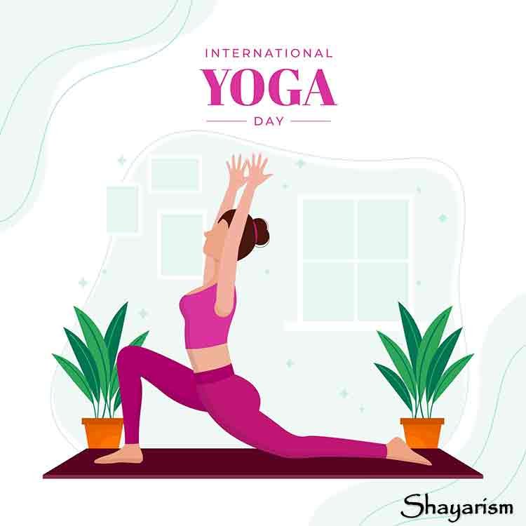 Yoga Day Drawing Images