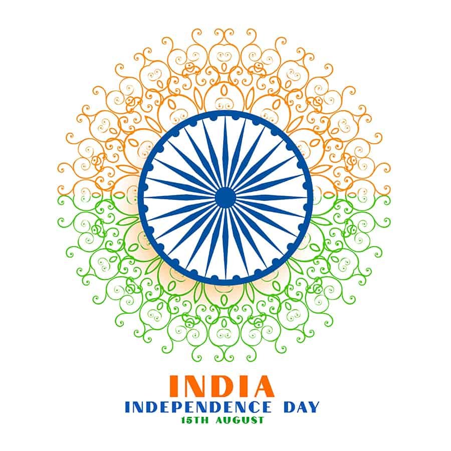 Happy Independence Day Flag Image